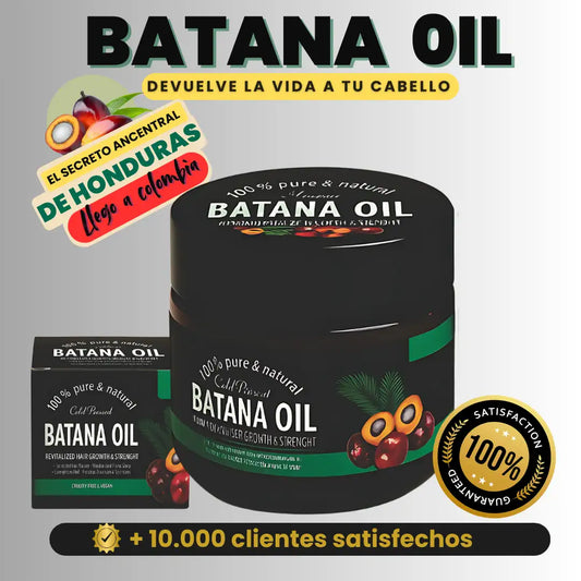 Aceite de Batana Oil™️ Crudo 60ml |Restaura la fuerza y reduce la caída.