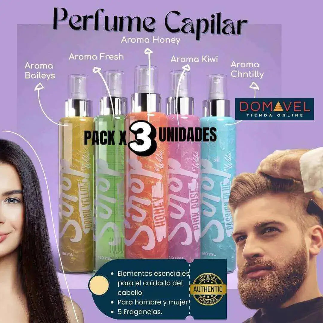 Aroma celestial ™️ | Perfume capilar x 3 unidades