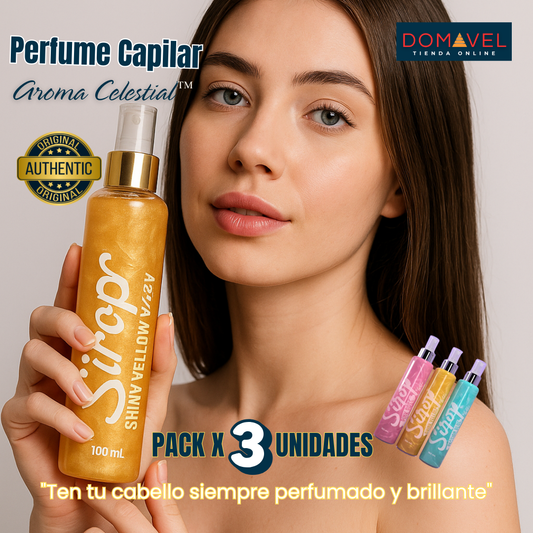 Aroma celestial ™️ | Perfume capilar x 3 unidades