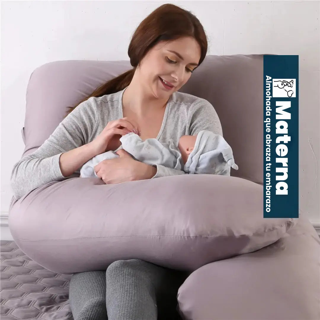 Materna💕 | la almohada que abraza tu embarazo y cuida de tu bebé