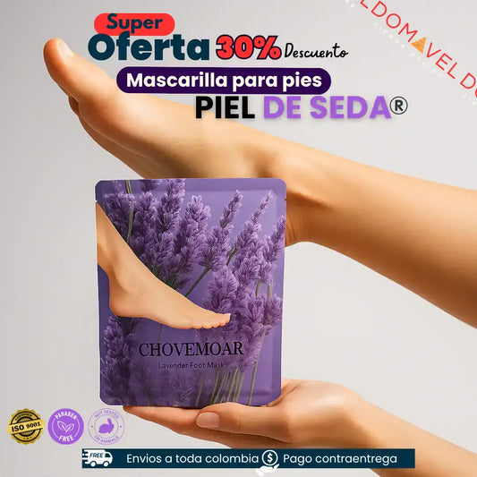 Pies de seda ®️|Mascarilla Natural Exfoliante Para Pies