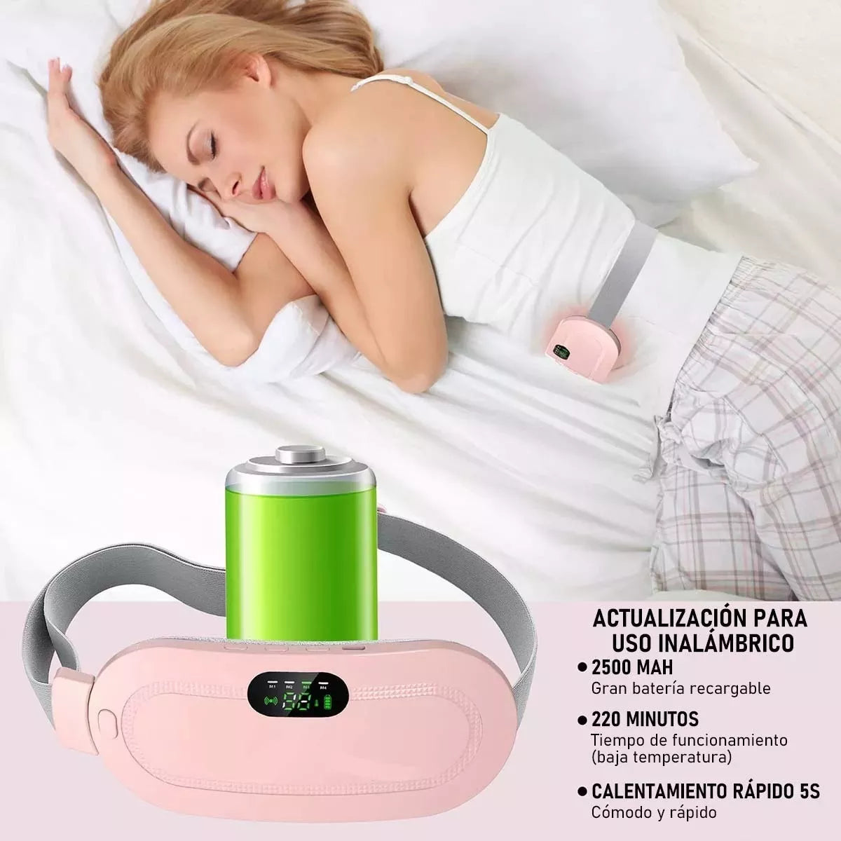 Colirelax® |Cinturon termico para colicos menstruales