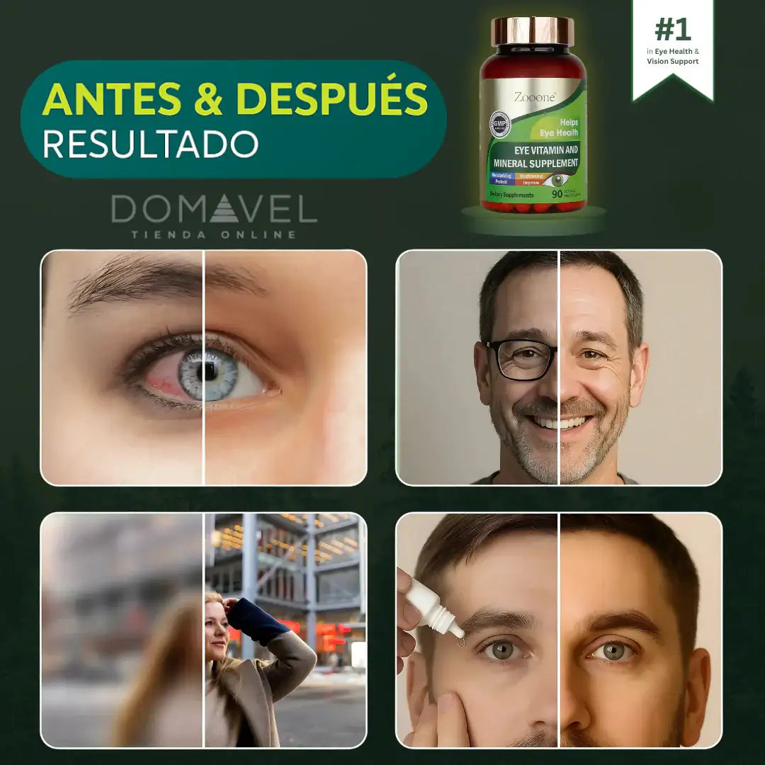 Suplemento Vitamina Para La Visión |90 Capsulas