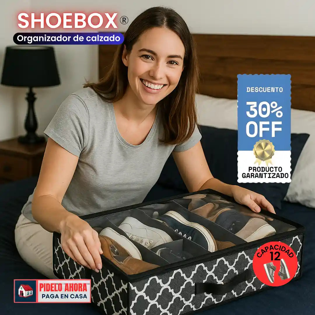 SHOEBOX®️ | Organizador De Zapatos X 12 pares