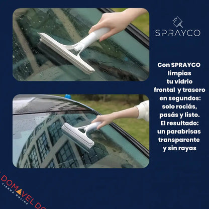 Sprayco ™️ | Limpiavidrio 3 en 1 con spray