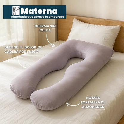 Materna💕 | la almohada que abraza tu embarazo y cuida de tu bebé